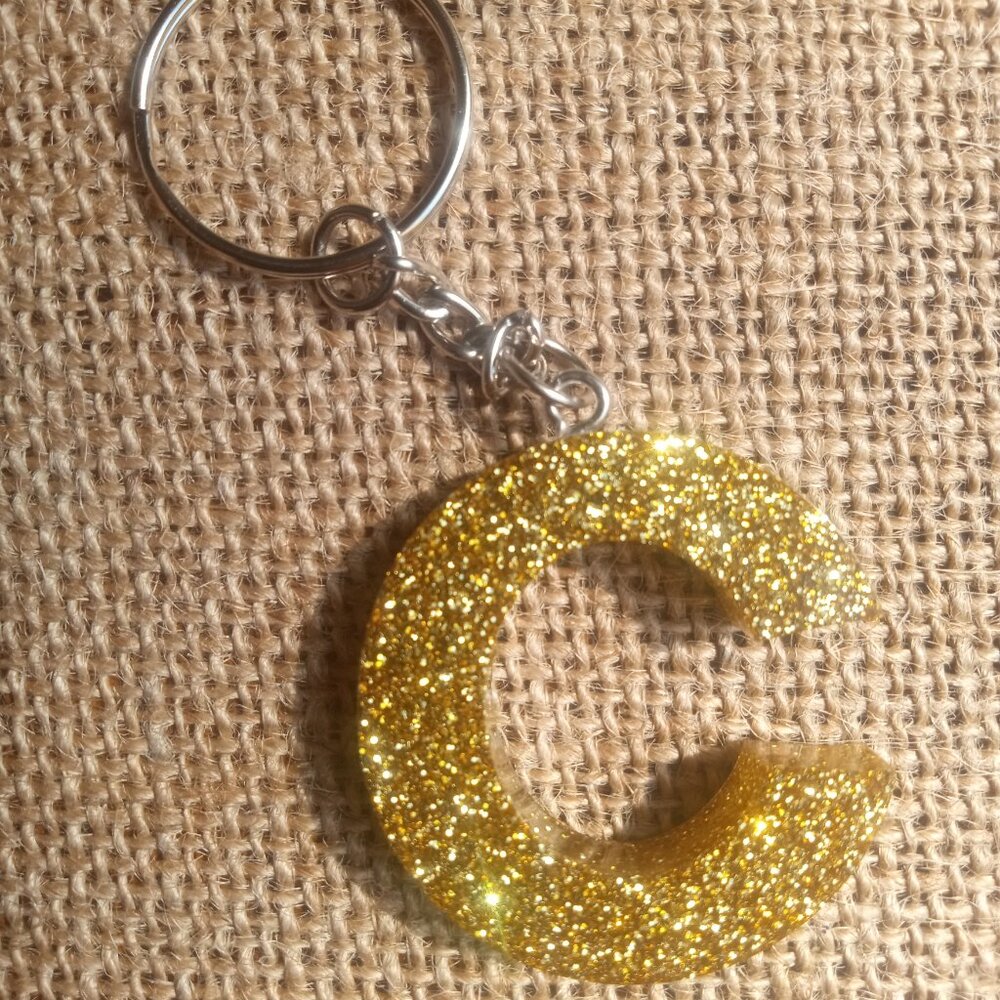 Letter Keychain - Picture 2 of 2